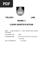 TXL 450 - Lab 1