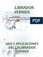 Uso y Aplicaciones Vernier