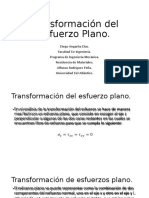 Transformación Del Esfuerzo Plano