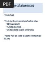 Audit de La Sécurité Des Systèmes D'information PDF