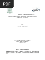 Informe Volatilidad, Punto Fusión, Ebullición