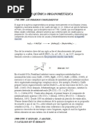 Historia Quimica Organometalica