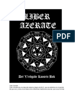 Frater Nemidial - Liber Azerate - El Libro de La Ira Del Caos (Español Traducción Automática)