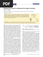 Biodiesel From Seeds: An Experiment For Organic Chemistry: Steven W. Goldstein