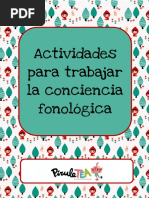 Cuadernillo Conciencia Fonológica PDF