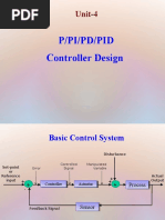 P/Pi/Pd/Pid Controller Design: Unit-4