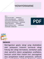 Obat Batuk - Diphenhydramine