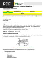 NTP 319 - Carretillas Manuales Transpaletas Manuales PDF