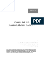 1 Modul Cum Sa Ne Cunoastem Elevii