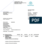 Thyssenkrupp Elevator (India) Pvt. LTD.: Purchase Order