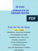 Introduction To Hydraulics of Groundwater