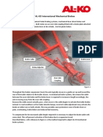 Correct Adjustment of AL-KO International Mechanical Brakes