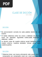 Clase de Dicción