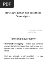 State Jurisdiction and Territorial Sovereignty