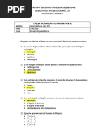 Plan de Apoyo Trigonometria Primer Corte