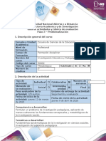 Guía de Actividades y Rúbrica de Evaluación - Paso 3 - Problematización