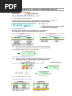 Calculo Demanda Agua Potable