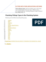 Plumbing Fittings Types With Their Application