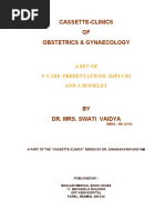 Cassette-Clinics OF Obstetrics & Gynaecology: Asetof 9 Case Presentations (Mp3 CD) and A Booklet