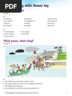 Movers Writing Skills Booklet Answer Key PDF