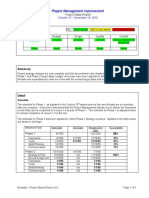 4.3.1 Example - Project Status Report, v2.0