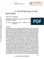 Immunity To Intracellular Bacteria: Stefan Kaufmann