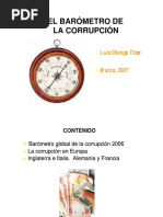 Barometro de La Corrupcion Luis Chunga PDF