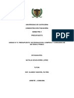 Trabajo de Presupuesto V Unidad Ojo