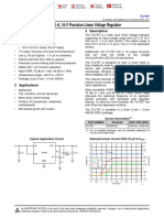 TLV767 1-A, 16-V Precision Linear Voltage Regulator: 1 Features 3 Description