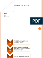 Klasifikasi Makhluk Hidup