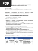 Informe de Capacidades Institucionales El Bagre