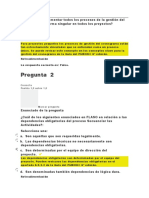 Examen 6 Direccion de Proyecto I Diplomado