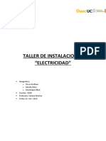 Informe Taller de Instalaciones