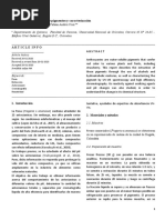 Informe Final Química de Pigmentos