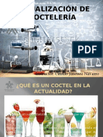 Actualización de Coctelería