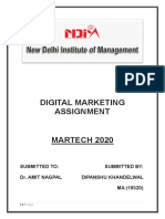 Digital Marketing Assignment