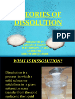 Review Theories of Dissolution