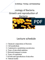 Physiology of Bacteria 