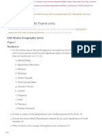 IAS Mains Geography Papers 2002: Examrace