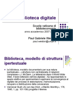 Biblioteca Digitale (Paul Gabriele Weston)