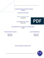 Generalidades de Los Negocios Internacionales