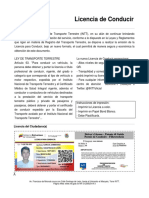 Licencia de Conducir PDF