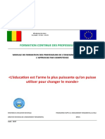 Module de Formation Des Prof d'IFM À l'APC Août 2O017