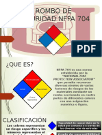 Rombo de Seguridad Nfpa 704