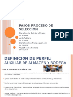 Pasos Proceso de Seleccion