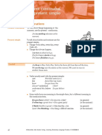 Present Continuous and Present Simple: Explanations