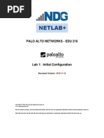 Palo Alto Networks - Edu 210: Document Version