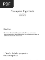 Física: Velocidad de La Luz y Refraccion