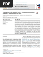 Volatile Profile of Elderberry Juice Effect of Lactic Aci - 2018 - Food Researc