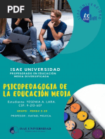 Principios de La Psicopedagogia Yesenia Lara PDF